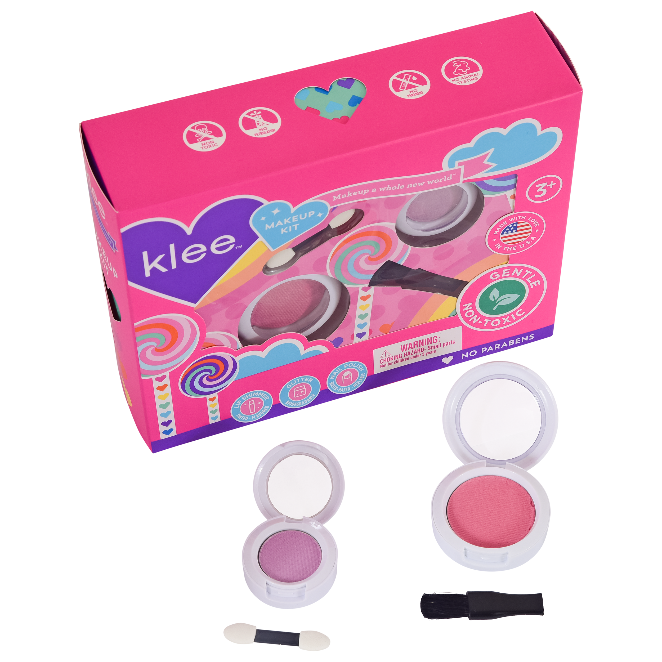 Image of Twirl and Glow - Pinwheel Love Makeup Kit